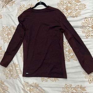 Unipro Maroon Athletic Long Sleeve